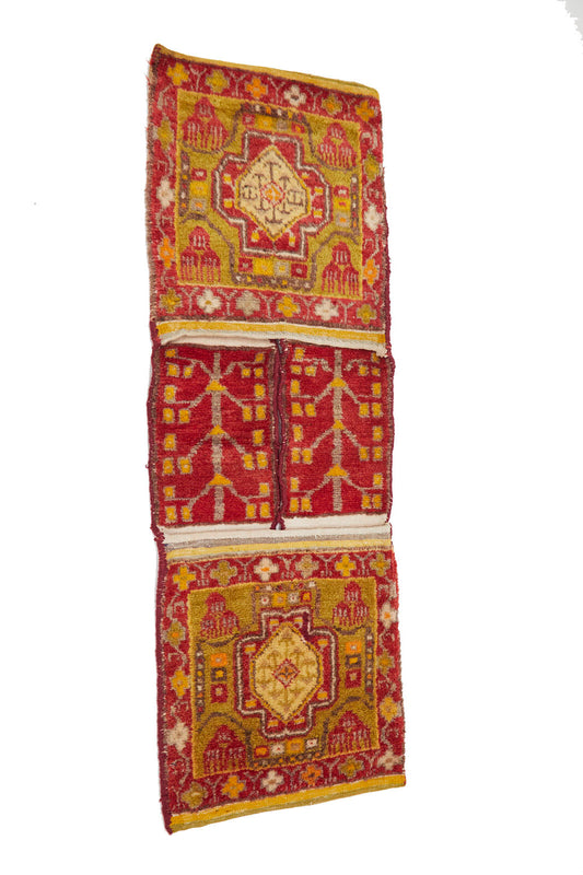 No. 1074 Antique Turkish Ladik Wedding Rug Bag