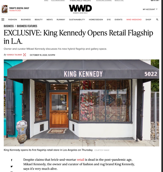 Interview with WWD magazine