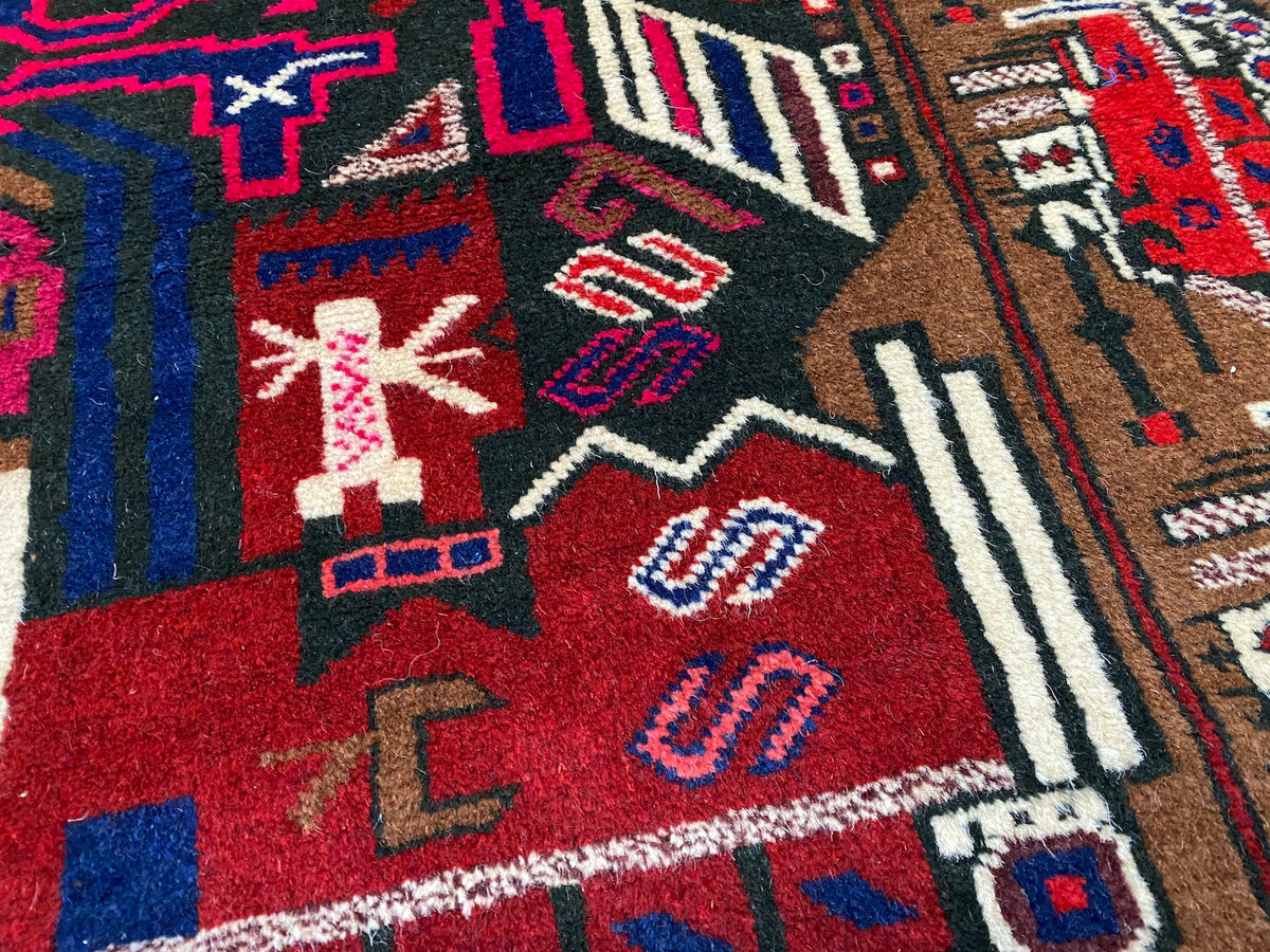 Vfw Rugs #581 Afghan War Rug – King Kennedy Rugs