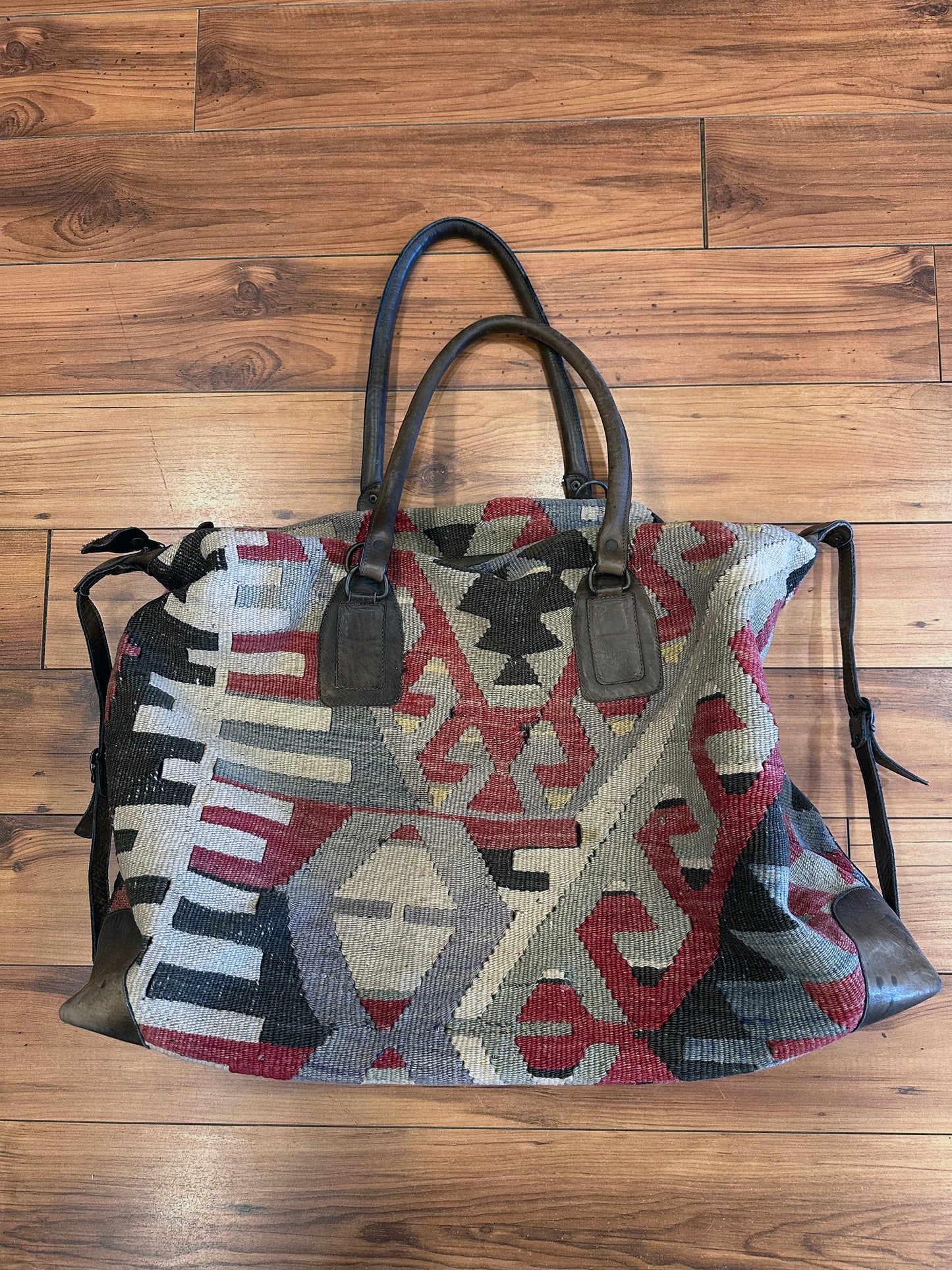 Antique Turkish Kilim Bag
