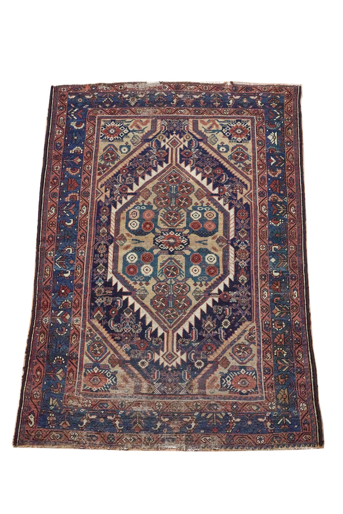 Seven Kings Rug Antique Persian Rug No. 1117 - 4' 11