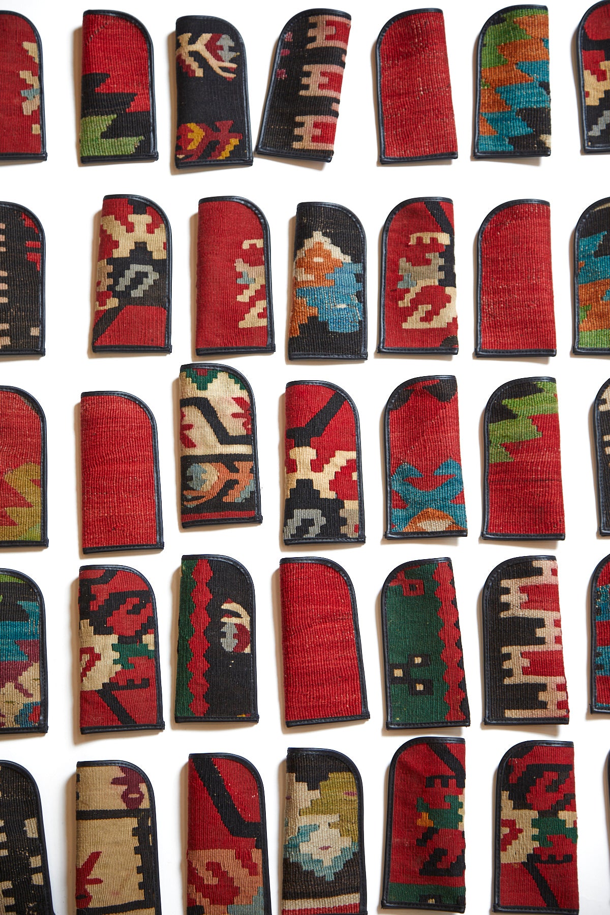 Antique Rug Glasses Case