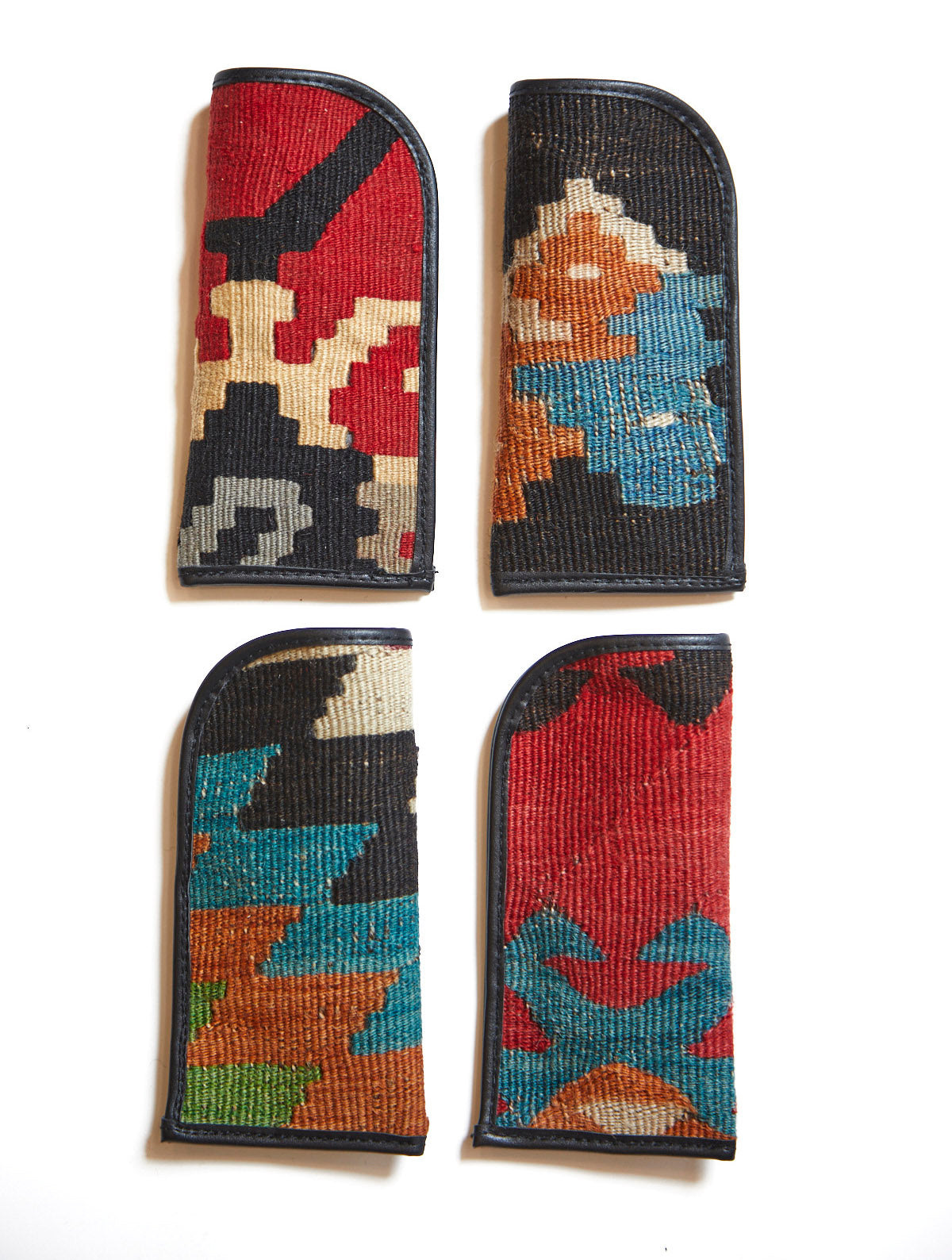 Antique Rug Glasses Case