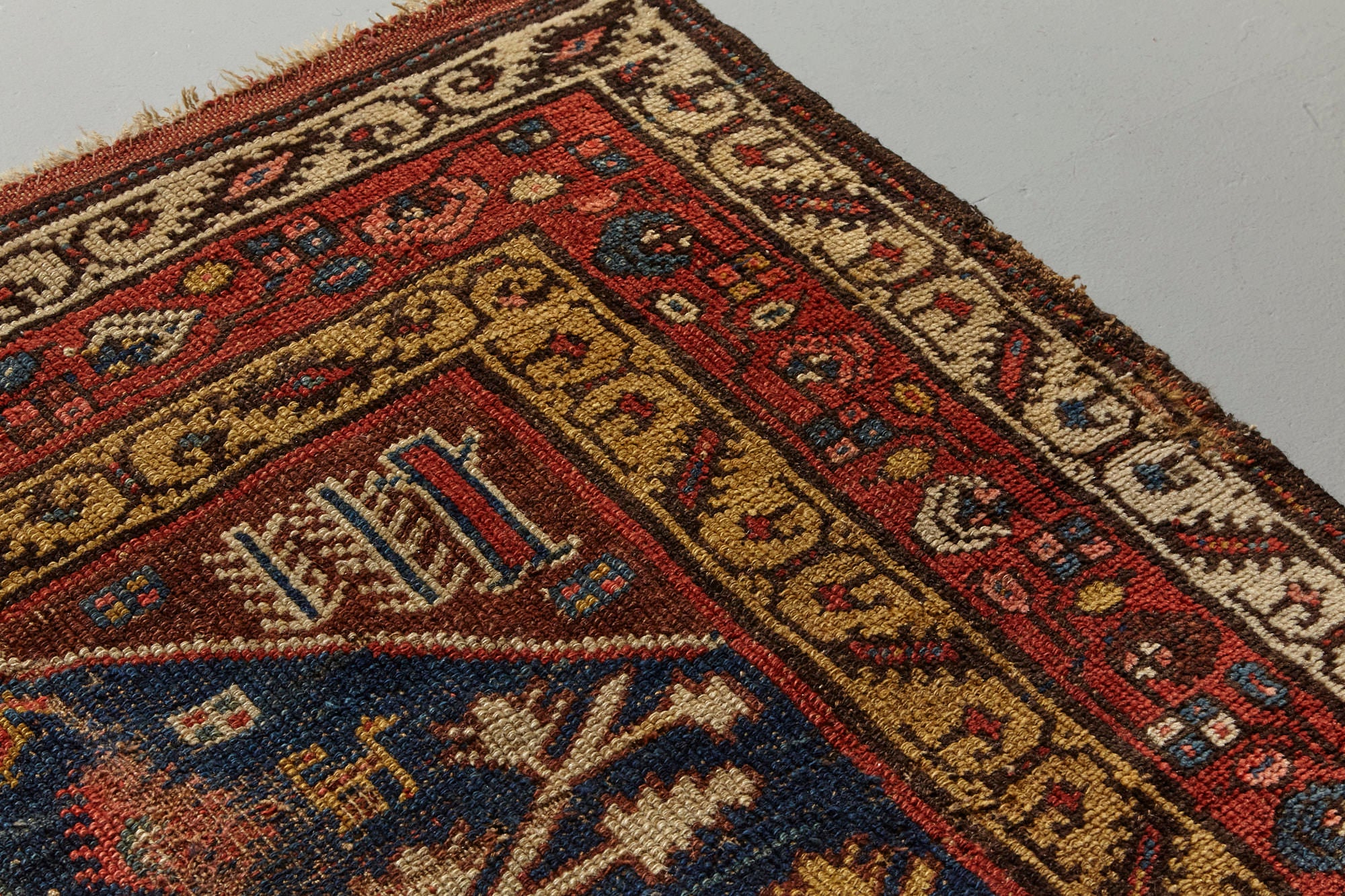 813 Antique Persian Kurdish Rug – King Kennedy Rugs