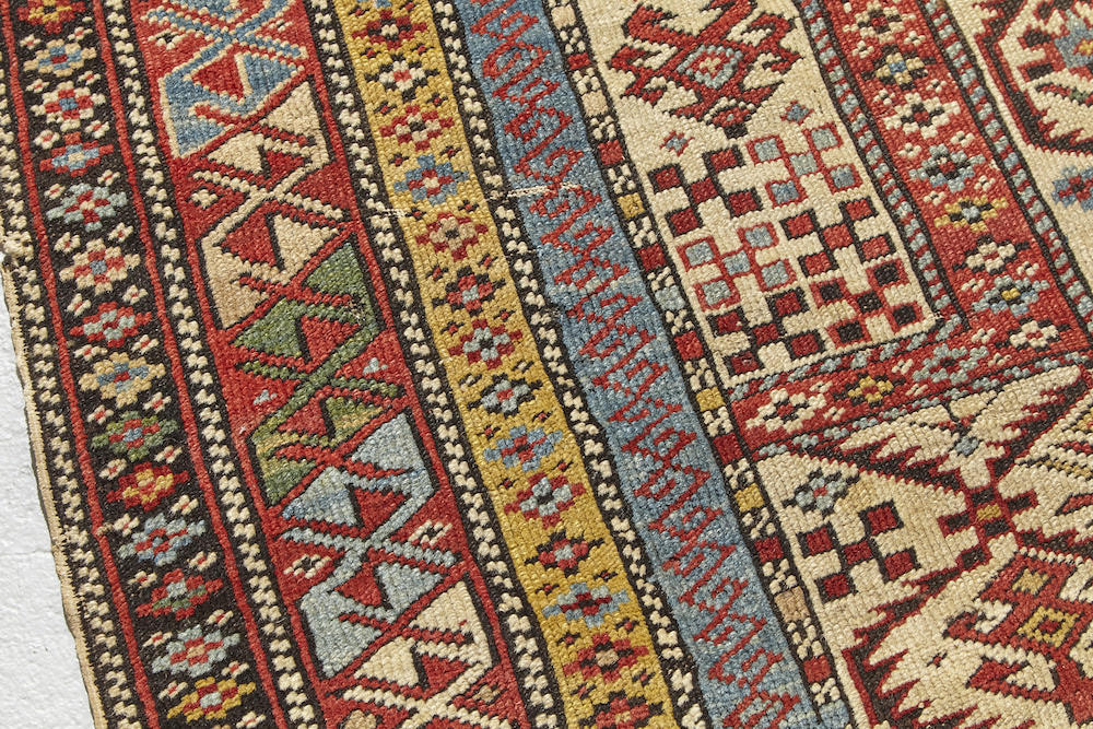 Caucasian 5' 4 x 3' 8 Antique Caucasian Shirvan at Persian Gallery New  York - Antique Decorative Carpets & Period Tapestries