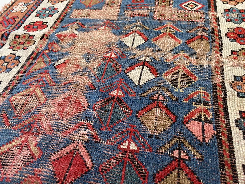 Kennedy Rugs #608 Antique Shirvan Persian Prayer Rug – King Kennedy Rugs