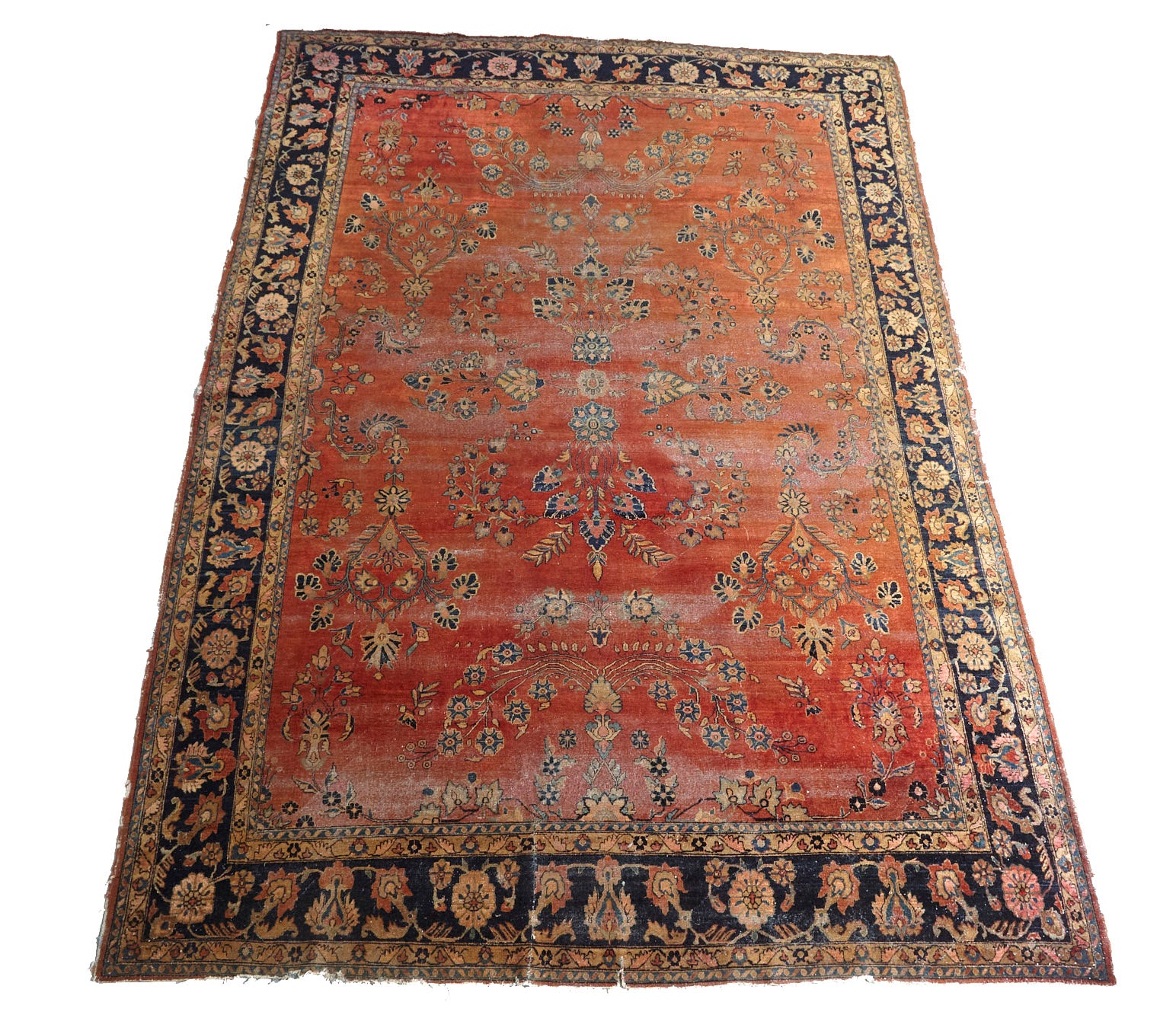 Seven Kings Rug #879 Antique Persian Lilihan Rug – King Kennedy Rugs